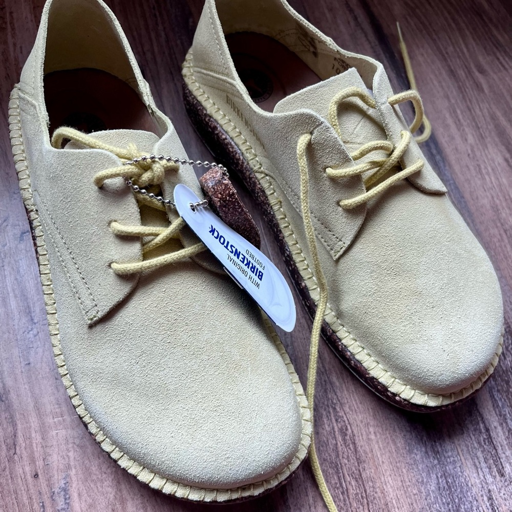 Birkenstock Gary Suede Derby .New! Size 5-5.5 - Picture 6 of 7